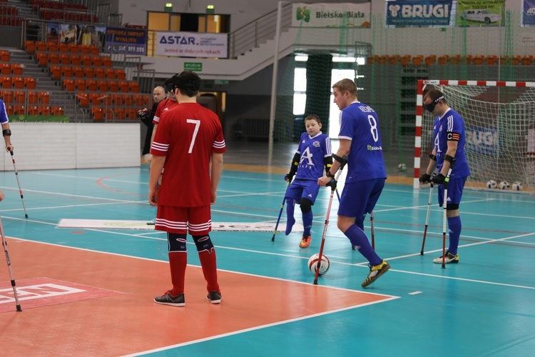 Pierwszy w historii mecz amp- i blind futbolistów w Bielsku-Białej