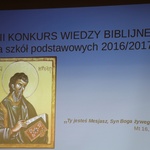 22. Konkurs Wiedzy Biblijnej w Górkach Wielkich - 2017