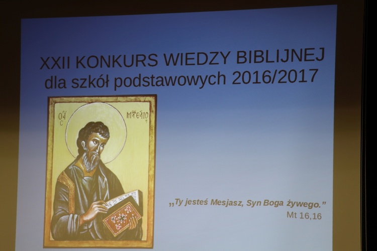 22. Konkurs Wiedzy Biblijnej w Górkach Wielkich - 2017