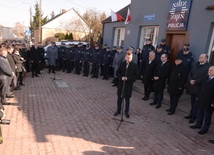 W uoczystości przywrócenia zamkniętego 5 lat temu posterunku policji w Przytyku wziął udział Mariusz Błaszczak, minister spraw wewnętrznych i administracji