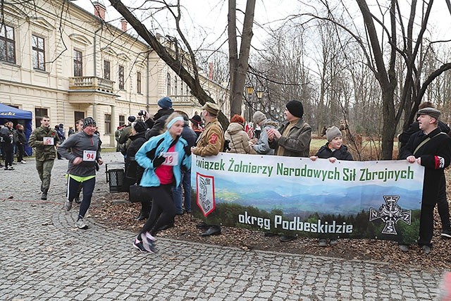 ▲	Bieg odbył się w żywieckim parku Habsburgów.