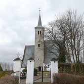 ▲	Kościół pw. św. Jana Chrzciciela w Kurowie Wielkim. Według policji, to stąd w 1992 r. skradziono obraz Templera.