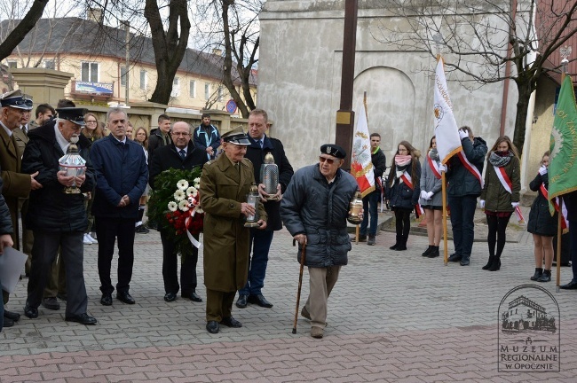 W Opocznie uczcili żołnierzy wyklętych