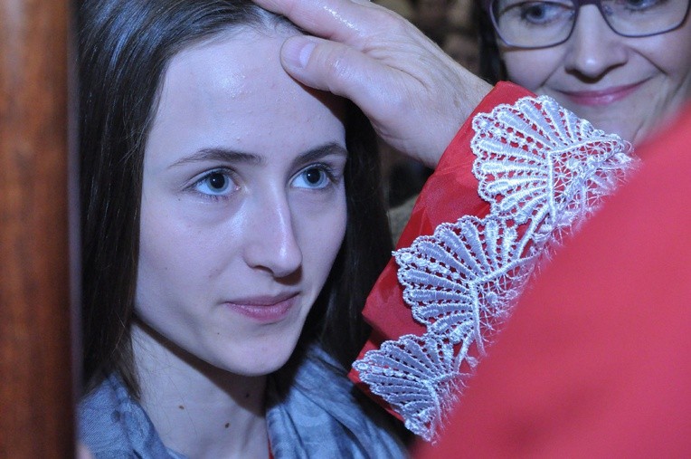 Bierzmowanie w kościele MBNP w Mielcu