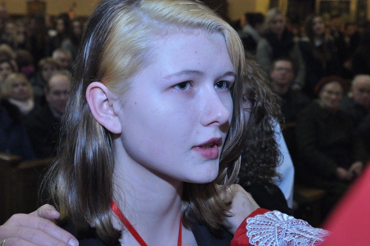 Bierzmowanie w kościele MBNP w Mielcu