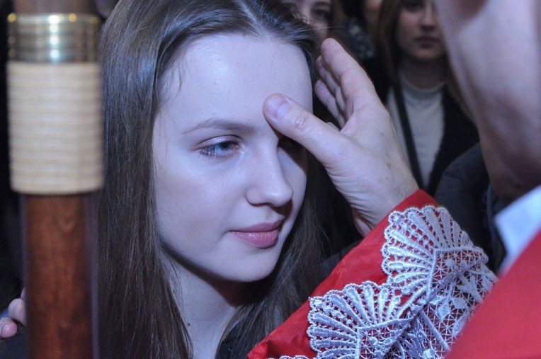 Bierzmowanie w kościele MBNP w Mielcu