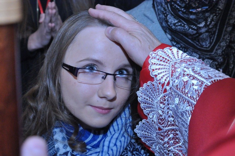 Bierzmowanie w kościele MBNP w Mielcu