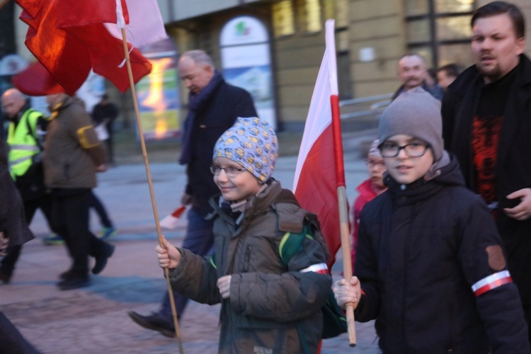 Marsz Pamięci Żołnierzy Wyklętych w Bielsku-Białej - 2017