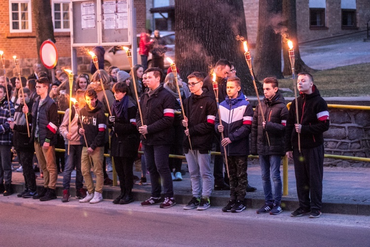 II Marsz Pamięci Żołnierzy Wyklętych w Ostródzie