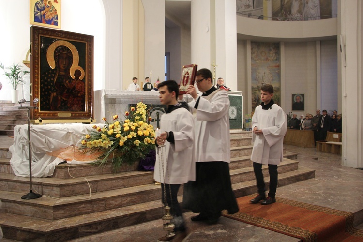 Powitanie ikony MB Częstochowskiej w Sochaczewie-Boryszewie