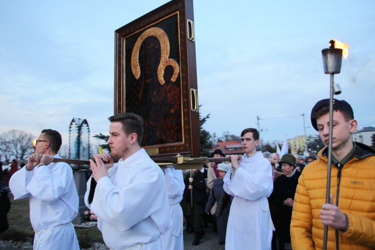 Powitanie ikony MB Częstochowskiej w Sochaczewie-Boryszewie