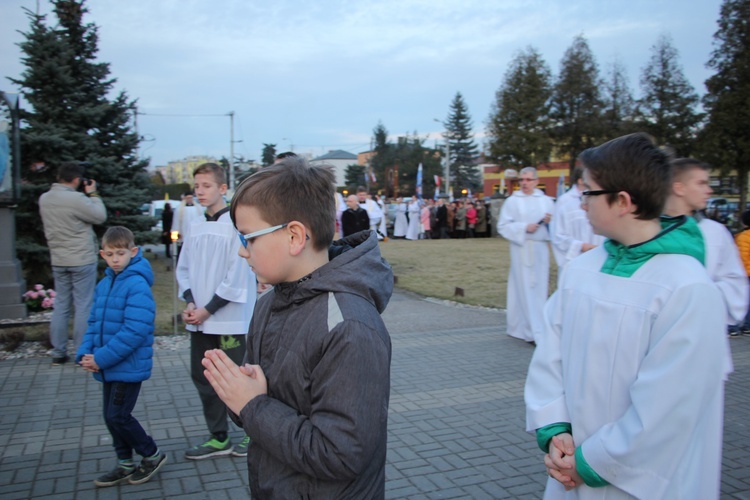 Powitanie ikony MB Częstochowskiej w Sochaczewie-Boryszewie