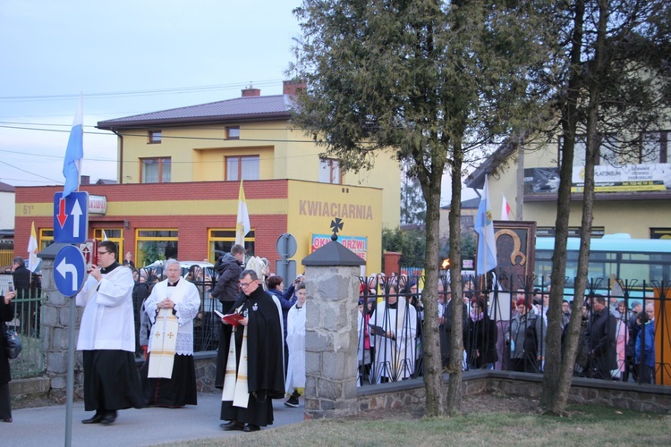 Powitanie ikony MB Częstochowskiej w Sochaczewie-Boryszewie