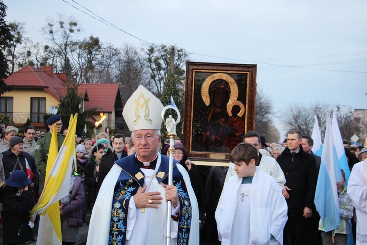 Powitanie ikony MB Częstochowskiej w Sochaczewie-Boryszewie