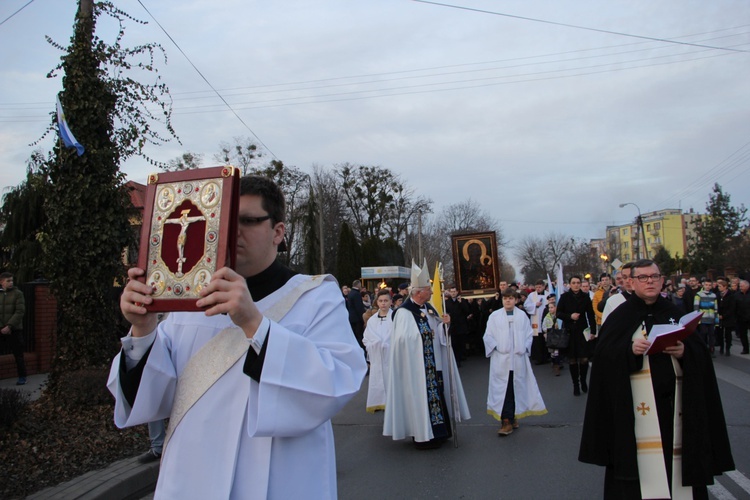 Powitanie ikony MB Częstochowskiej w Sochaczewie-Boryszewie