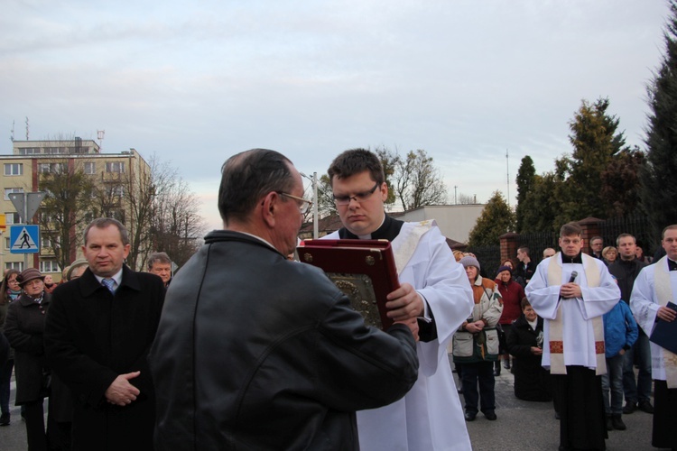 Powitanie ikony MB Częstochowskiej w Sochaczewie-Boryszewie