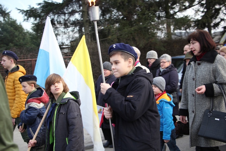 Powitanie ikony MB Częstochowskiej w Sochaczewie-Boryszewie