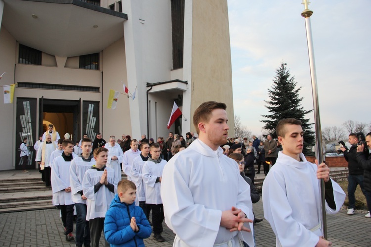 Powitanie ikony MB Częstochowskiej w Sochaczewie-Boryszewie