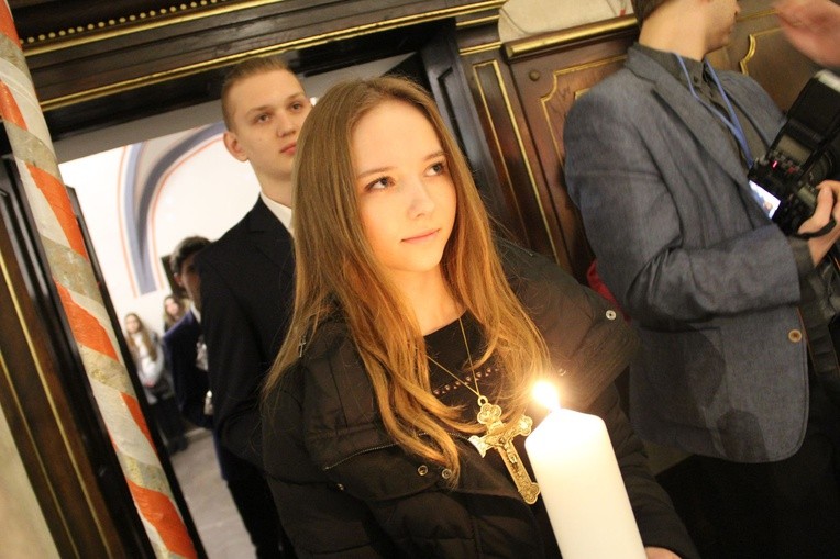 Bierzmowanie w bazylice św. Mateusza w Mielcu