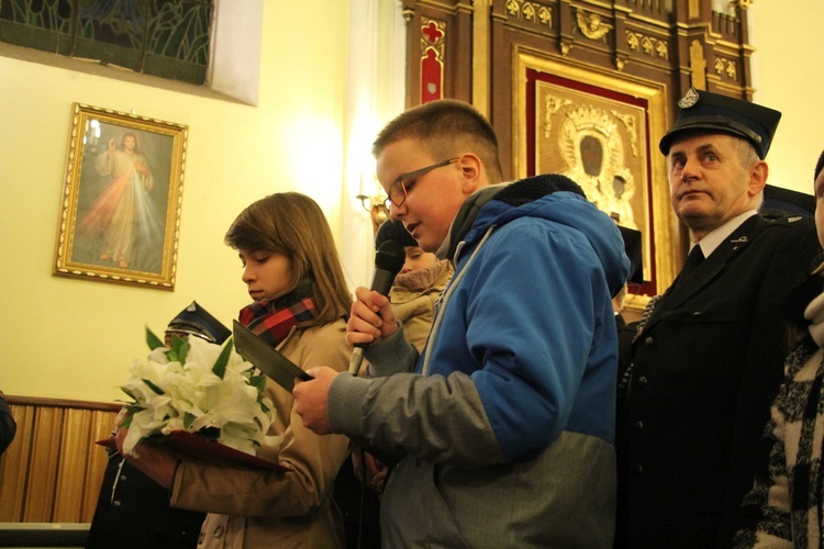 Powitanie ikony MB Częstochowskiej w Kozłowie Biskupim