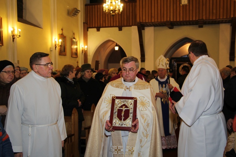 Powitanie ikony MB Częstochowskiej w Kozłowie Biskupim