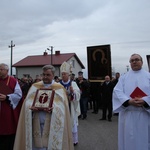 Powitanie ikony MB Częstochowskiej w Kozłowie Biskupim