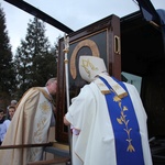 Powitanie ikony MB Częstochowskiej w Kozłowie Biskupim