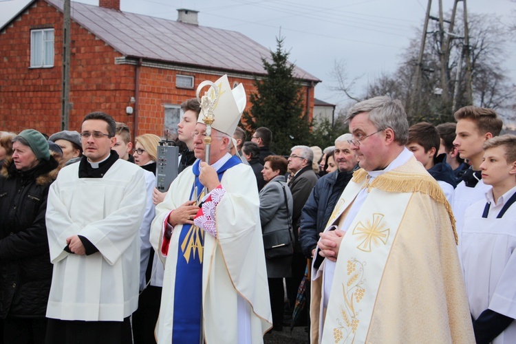 Powitanie ikony MB Częstochowskiej w Kozłowie Biskupim