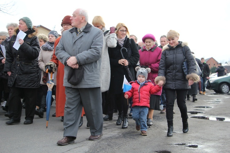 Powitanie ikony MB Częstochowskiej w Kozłowie Biskupim