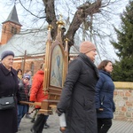 Powitanie ikony MB Częstochowskiej w Kozłowie Biskupim