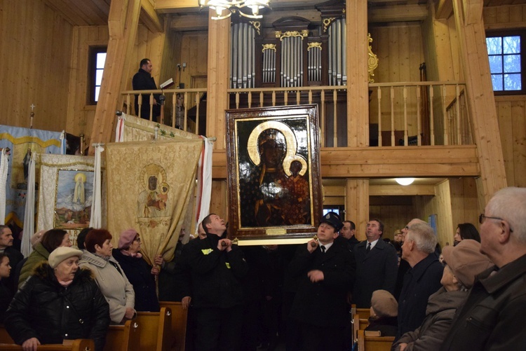 Powitanie ikony MB Częstochowskiej w Kurdwanowie