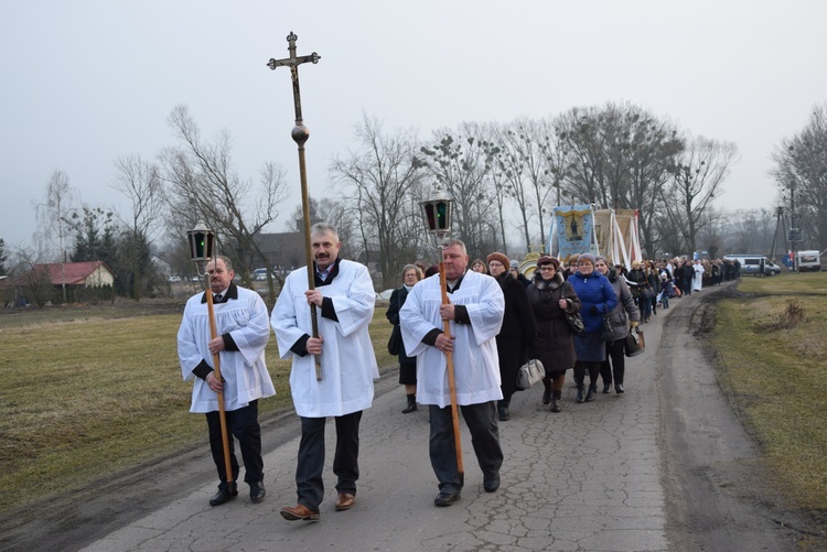 Powitanie ikony MB Częstochowskiej w Kurdwanowie