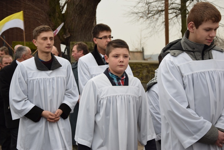 Powitanie ikony MB Częstochowskiej w Kurdwanowie