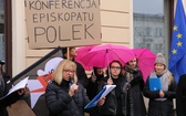 Antykościelna manifestacja feministek