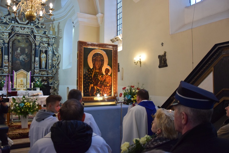 Powitanie ikony MB Częstochowskiej w Bolimowie