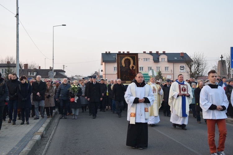 Powitanie ikony MB Częstochowskiej w Bolimowie