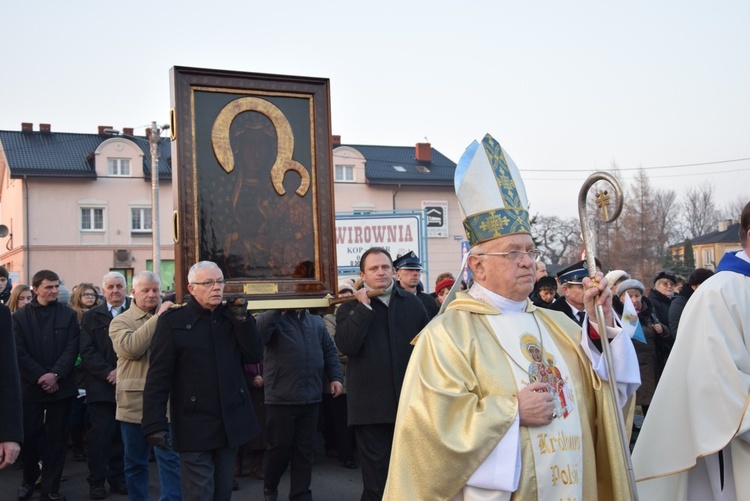 Powitanie ikony MB Częstochowskiej w Bolimowie