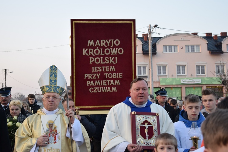 Powitanie ikony MB Częstochowskiej w Bolimowie