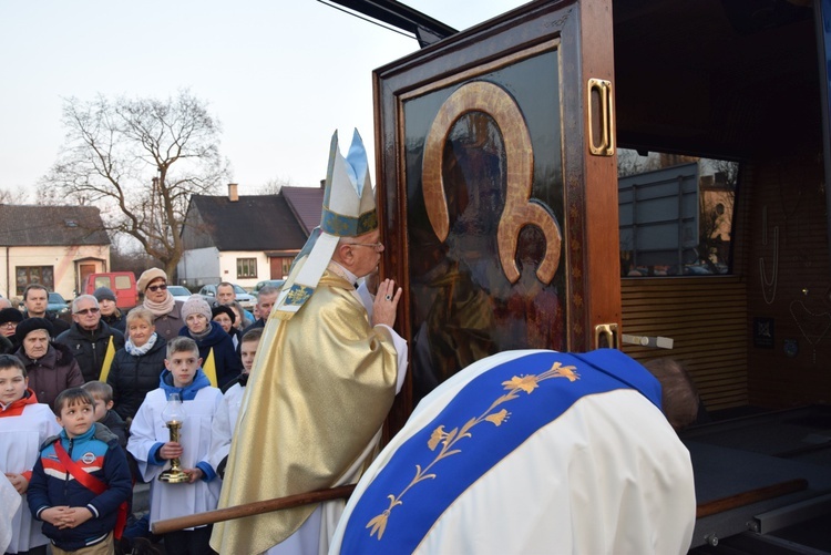 Powitanie ikony MB Częstochowskiej w Bolimowie