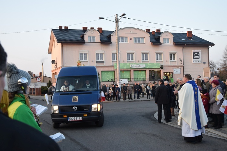 Powitanie ikony MB Częstochowskiej w Bolimowie