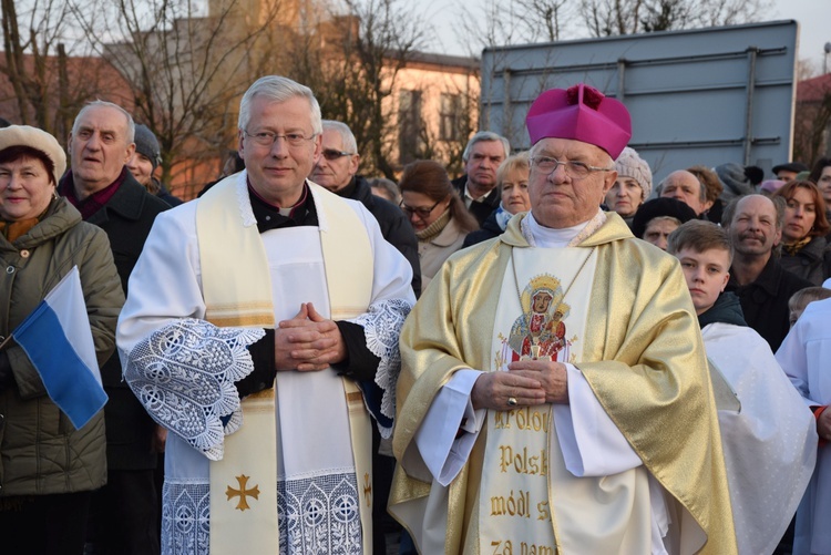 Powitanie ikony MB Częstochowskiej w Bolimowie