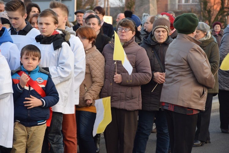 Powitanie ikony MB Częstochowskiej w Bolimowie