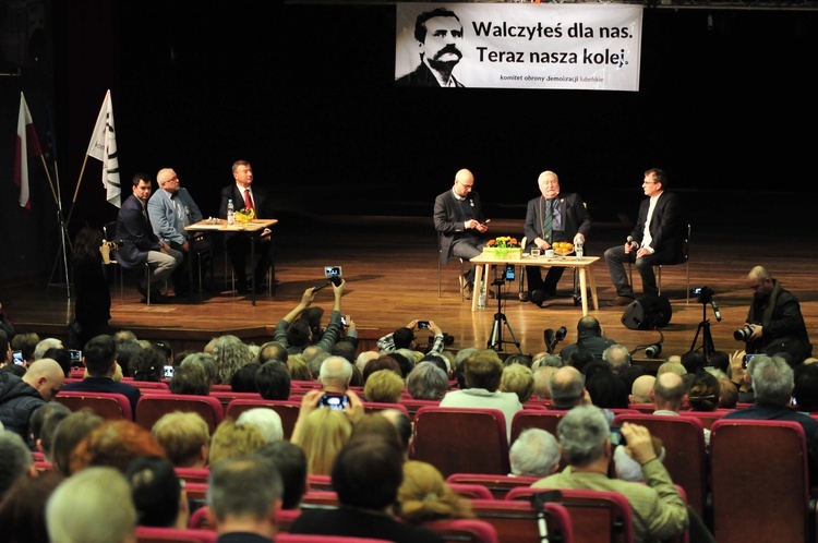 Lech Wałęsa w Lublinie