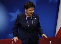 Szydło zapowiedziała, że nie poprze wniosków szczytu UE