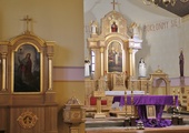 Nowe ołtarze w kościele w Radoszowach