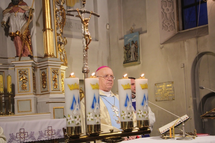 Powitanie ikony MB Częstochowskiej w Kozłowie Szlacheckim