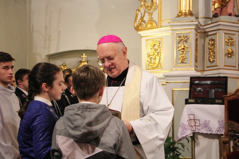 Powitanie ikony MB Częstochowskiej w Kozłowie Szlacheckim