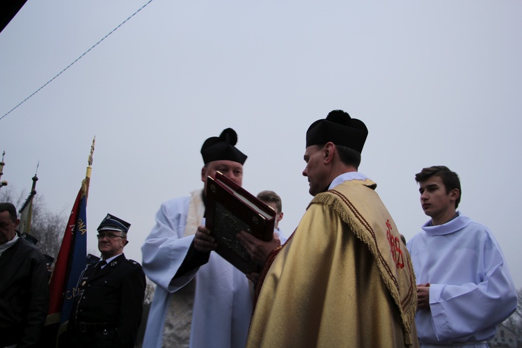 Powitanie ikony MB Częstochowskiej w Kozłowie Szlacheckim