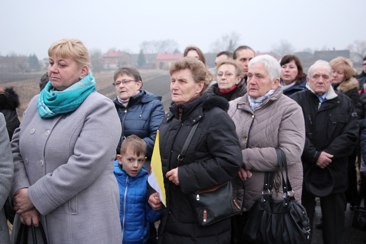 Powitanie ikony MB Częstochowskiej w Kozłowie Szlacheckim