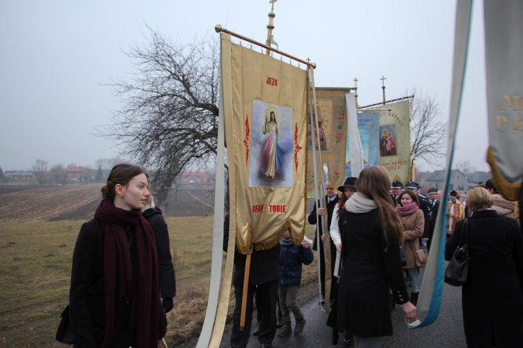 Powitanie ikony MB Częstochowskiej w Kozłowie Szlacheckim